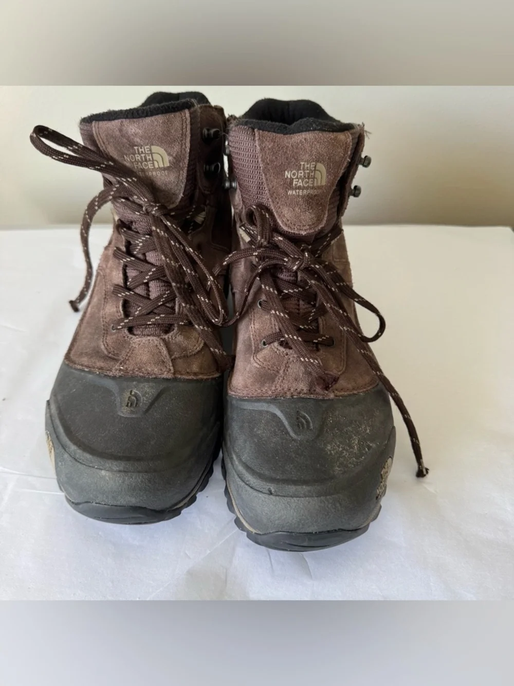 THE NORTH FACE Size 10.5 Men’s Brown Winter Waterproof Boots